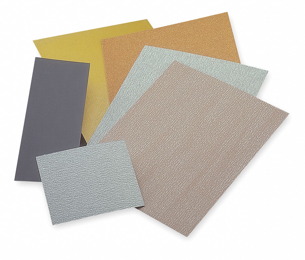 ASSORTIMENT FEUILLES ABRASIVES, 9 PO L