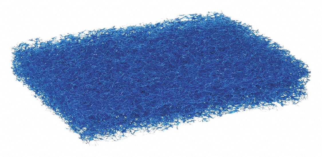 NORTON, 4 3/8 in W x 5 1/2 in L, 2, Synthetic Steel Wool Pad 1RDX7