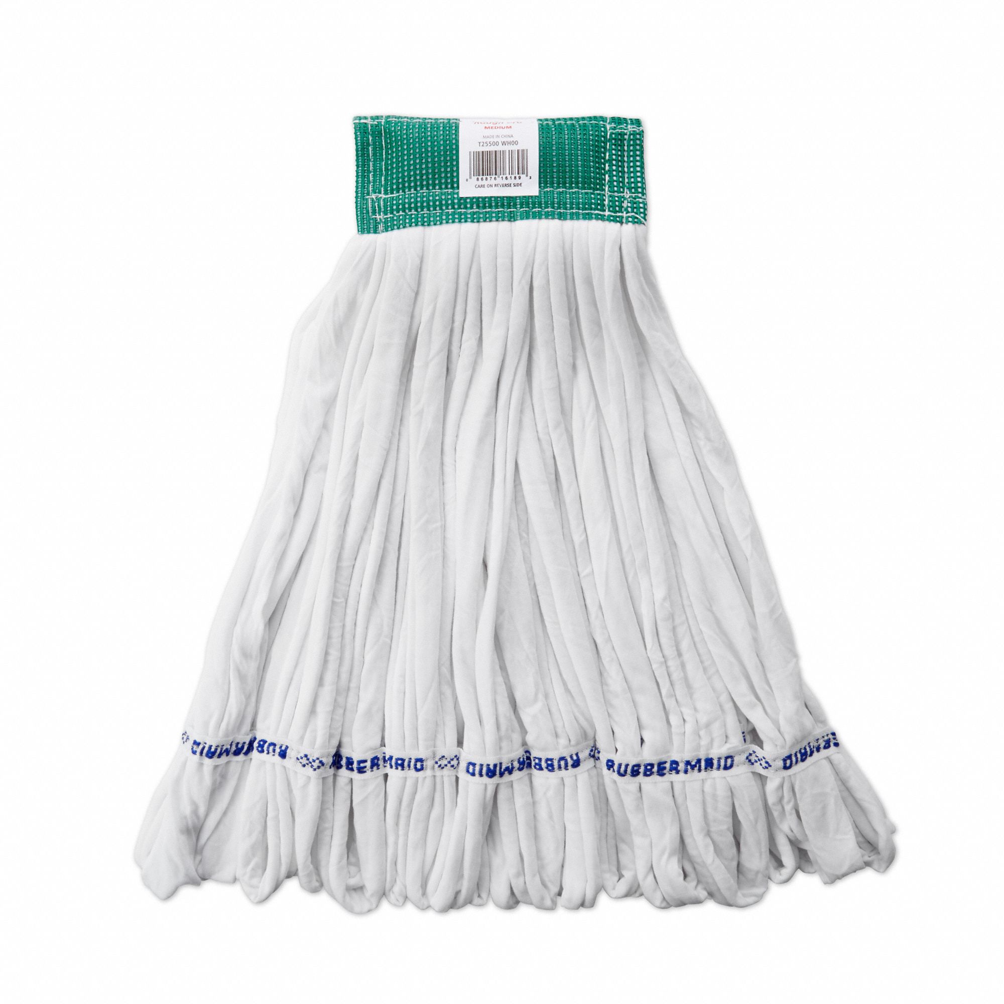 WET MOP,WHITE,COTTON/POLYESTER