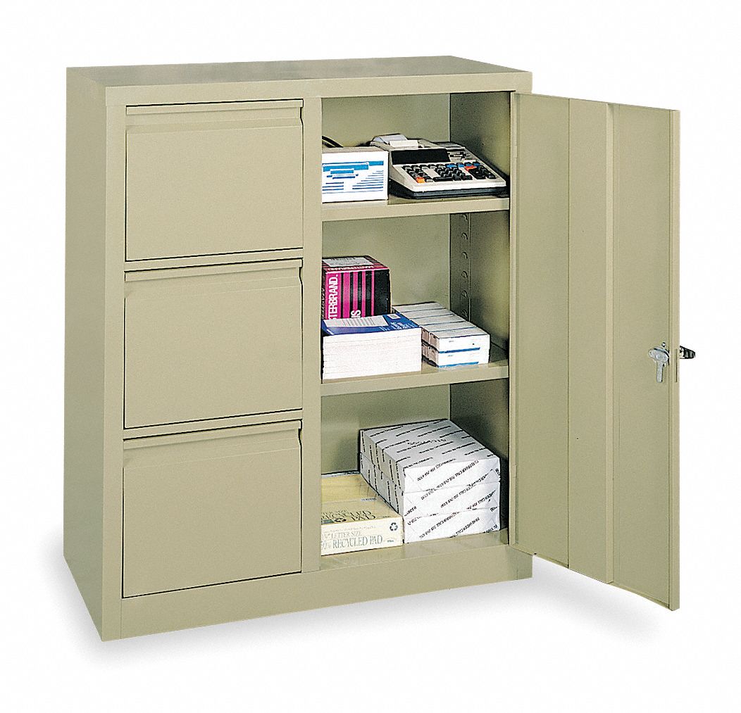 1RG45 - Cabinet Combo File 36Wx18D Putty