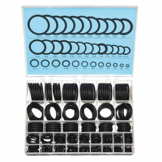 Metric Buna N O Ring Assortment 1rgx9 1rgx9 Grainger