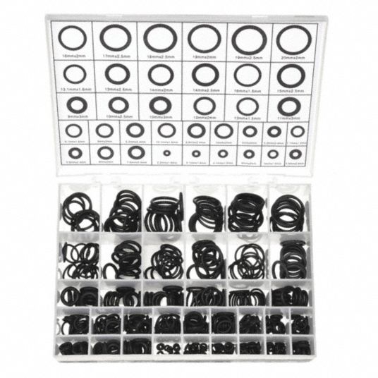 O-Ring Assortment, Buna N - Nitrile 70 Durometer O-Ring Kit