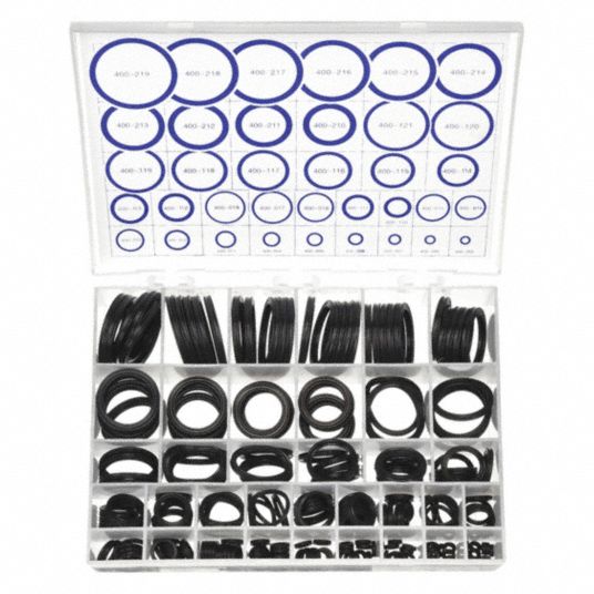 QLOUNI 826 Piece Universal O-Ring Kits Assortment SAE + Metric