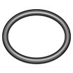 3/4 ID 3/32 Width 15/16 OD Pack of 100 90A Durometer Viton 116 O-Ring Black 