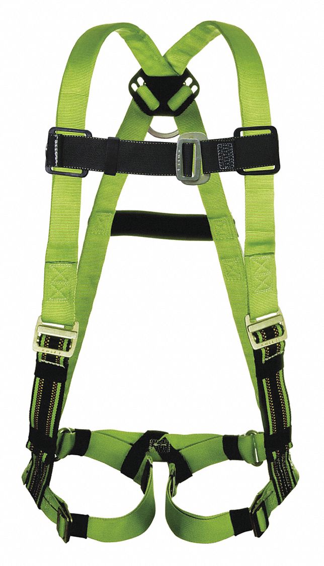 HONEYWELL MILLER FULL BODY HARNESS, VEST, MATING/TONGUE, MATING, L/XL,  PADDED, STEEL - Safety Harnesses - MLRP950-4/UGN