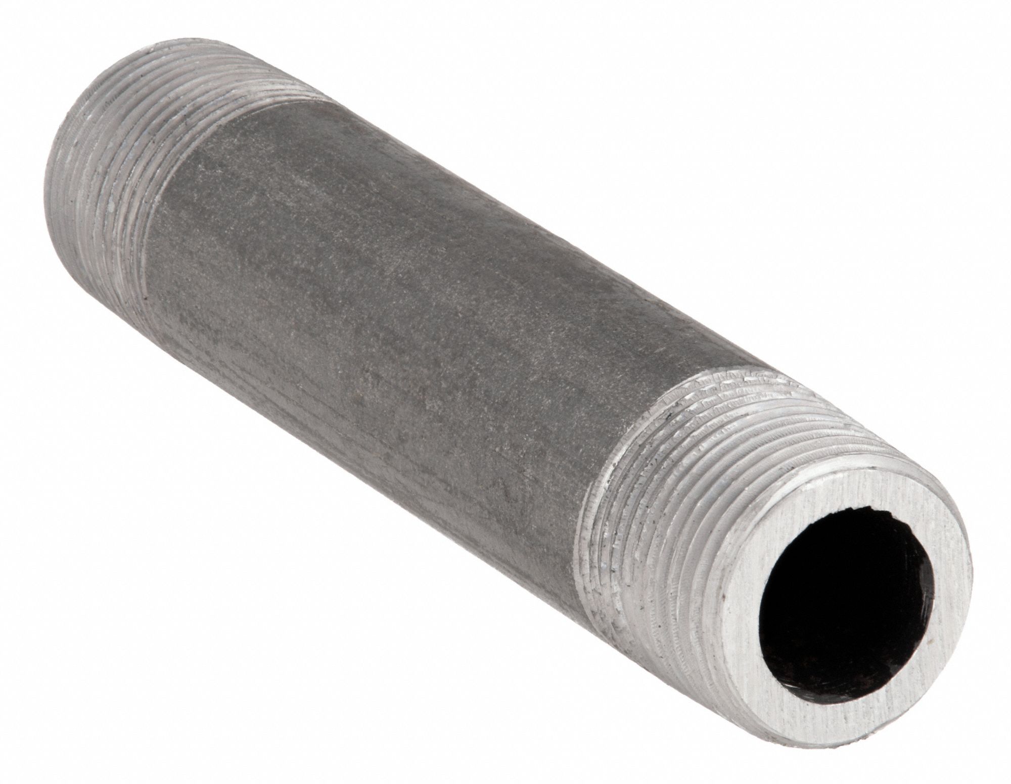 NIPPLE: BLACK STEEL, 1 IN NOMINAL PIPE SIZE, 4 IN L, BOTH ENDS THREADED, SCHEDULE 160, SEAMLESS