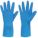 GANTS RÉSISTANTS AUX PRODUITS CHIMIQUES,17MIL,11¾PO DE LONG,ÉCAILLE DE POISSON,TAILLE 10
