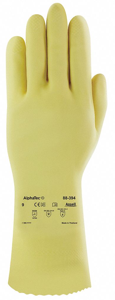 D0514 Chemical Resistant Glove 20 mil Sz 7 PR
