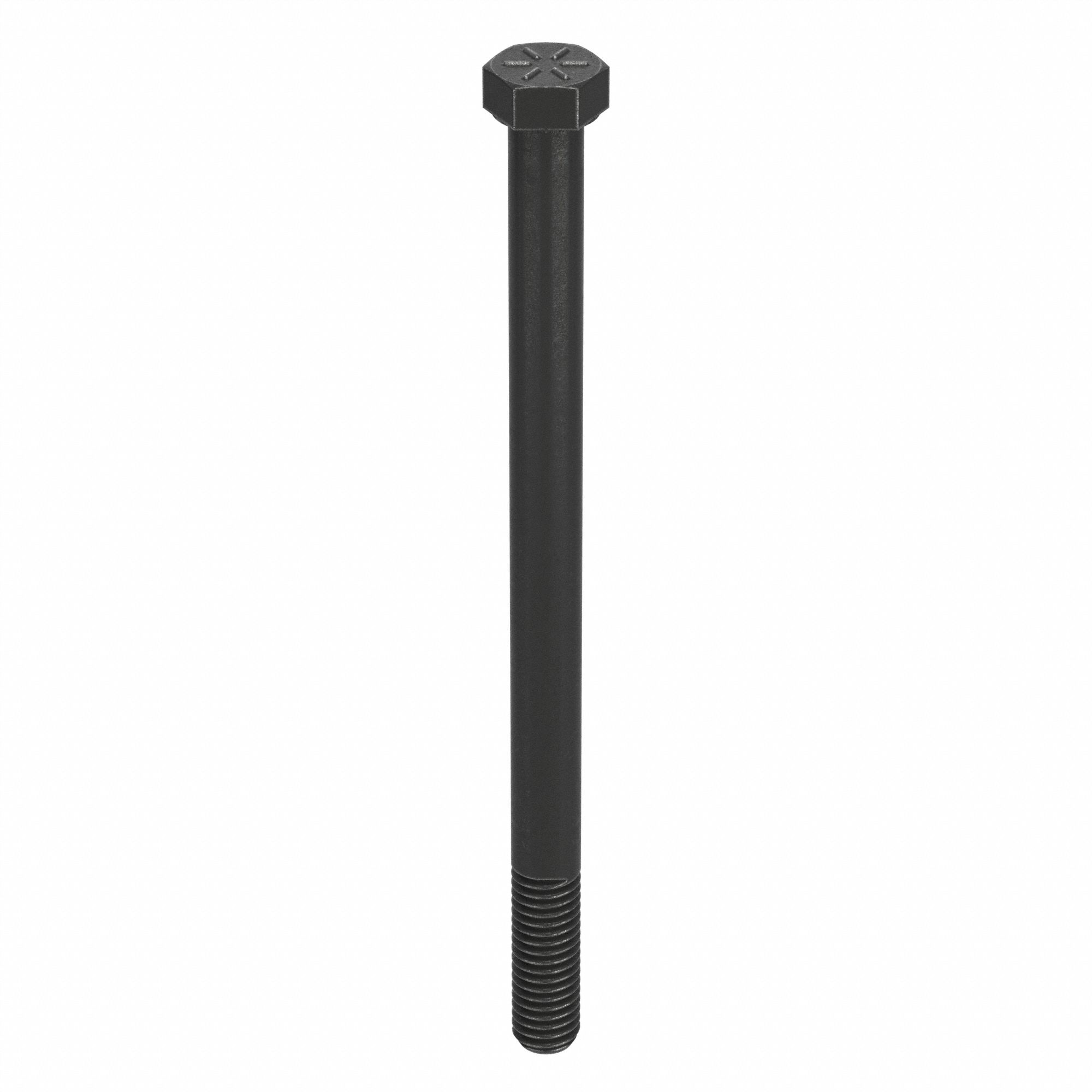 Hex Head Cap Screw: Steel, Grade 8, Black Oxide, 7/16"-14, Coarse, 6 1/2 in lg, Made in USA*, 5 PK