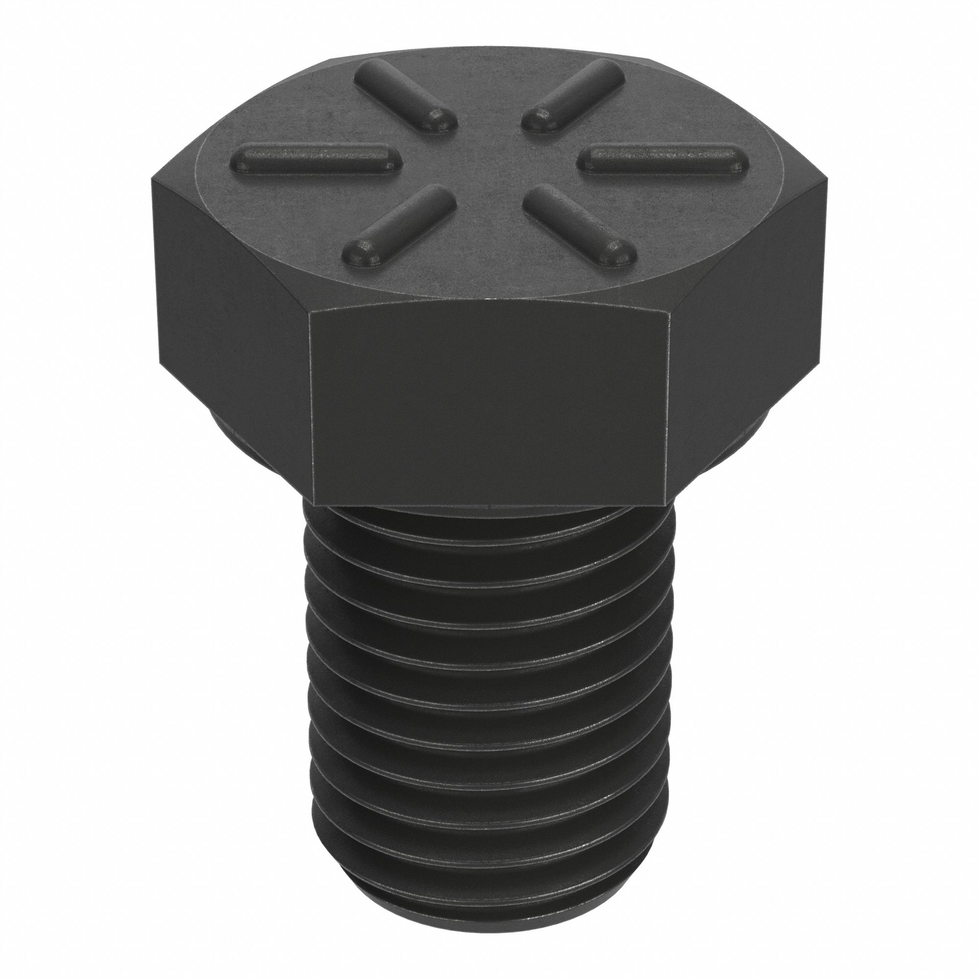 Hex Head Cap Screw: Steel, Grade 8, Black Oxide, 1"-8, Coarse, 1 1/2 in lg, Globally Sourced, 5 PK