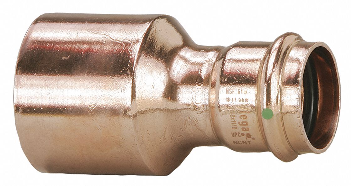 Details about  / VIEGA PROPRESS FITTINGS 20715 XL COPPER REDUCER COUPLING 3/" x 2-1//2/" PxP