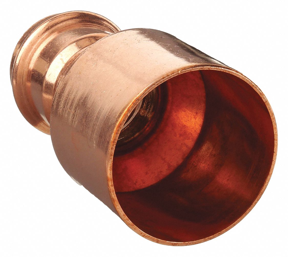 XL REDUCER: COPPER, FTG X PRESS-FIT, 2½ IN X 1½ IN COPPER TUBE SIZE