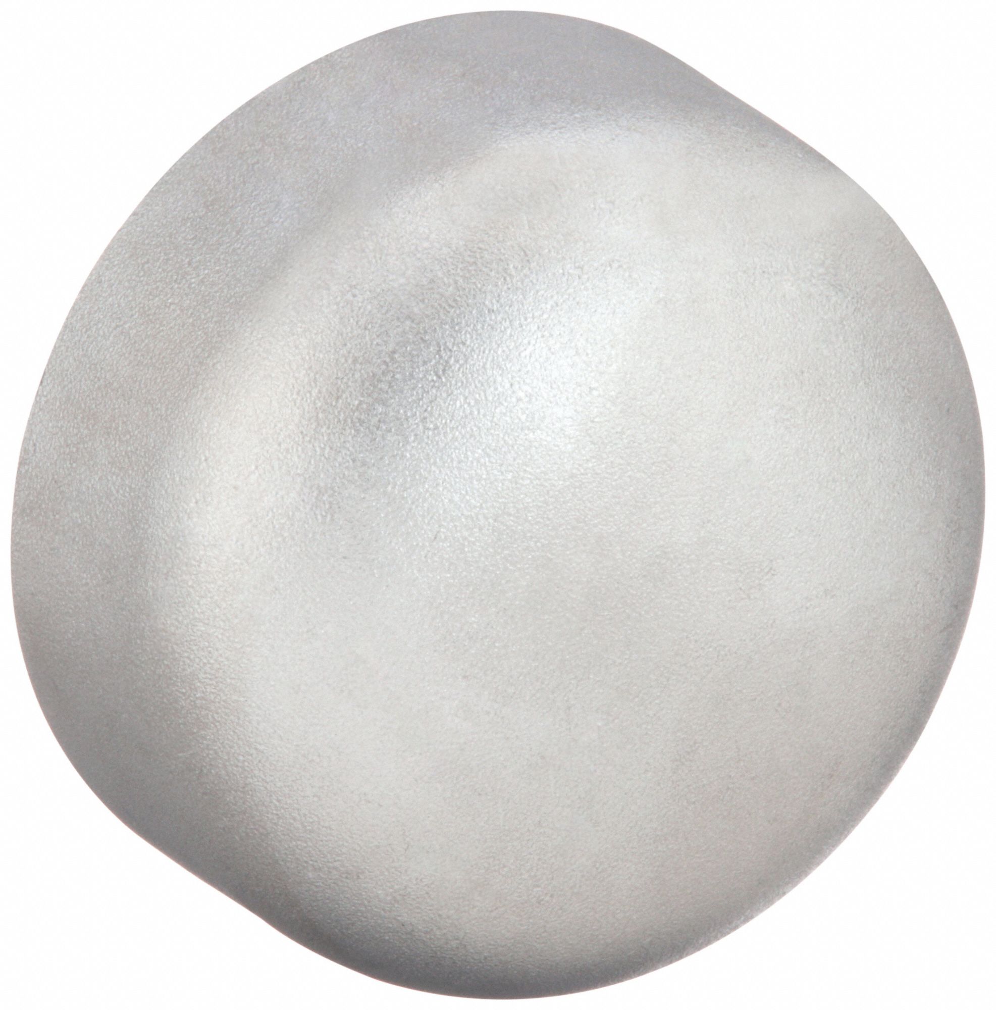 ROUND CAP: 304L STAINLESS STEEL, 2½ IN FITTING PIPE SIZE, 1½ IN OVERALL LG, CAP
