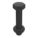 STRUCTURAL BOLT, STEEL, A325 TYPE 1, BLACK OXIDE, 1