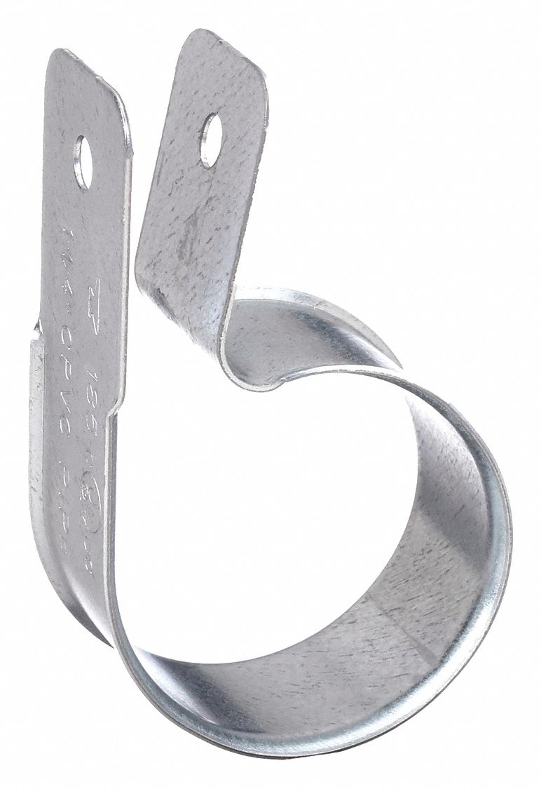 PIPE STRAP: PRE-GALVANIZED STEEL, FOR 1 IN PIPE