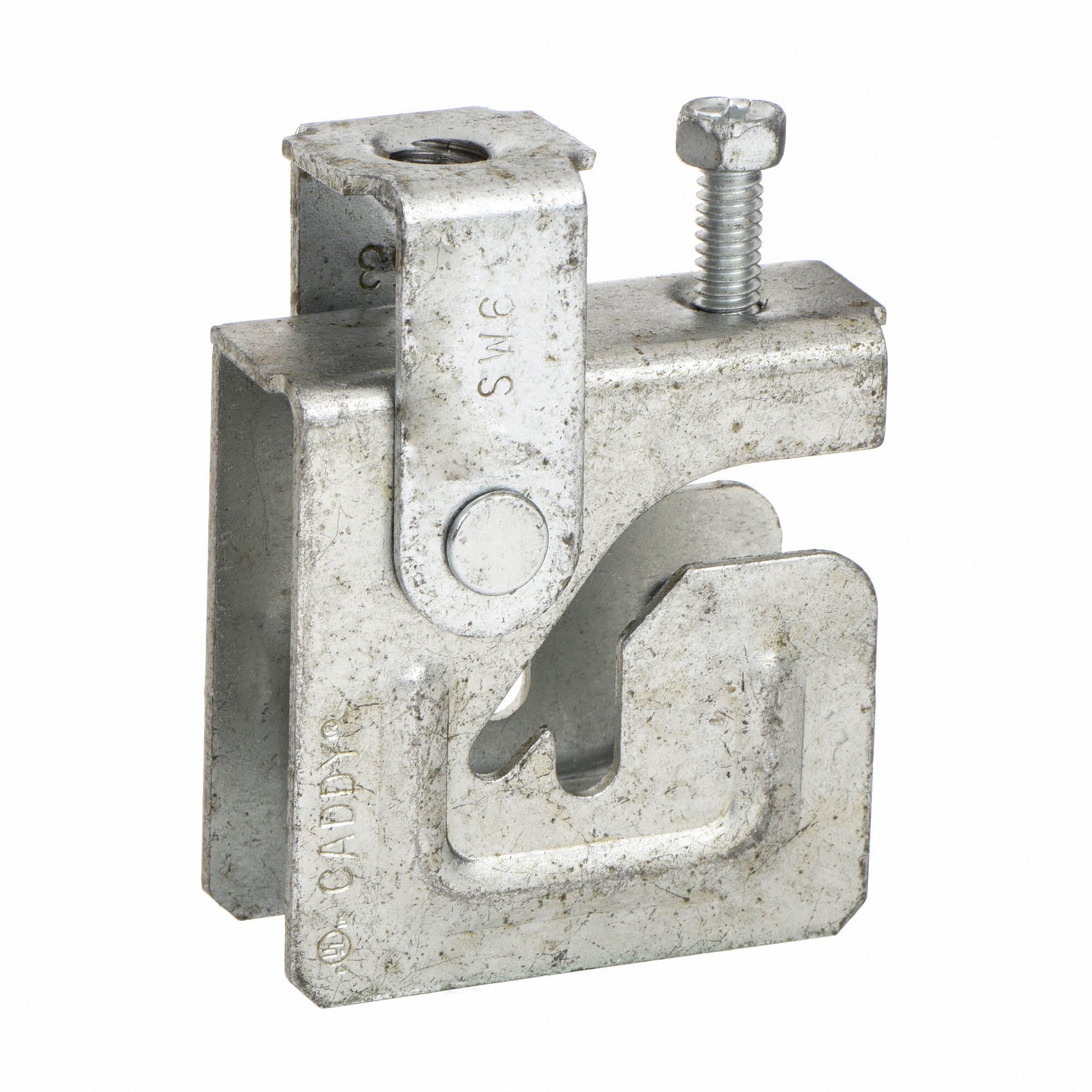 Nvent Caddy Multiflange Beam Clamp Electro Galvanized Steel 1rvg4