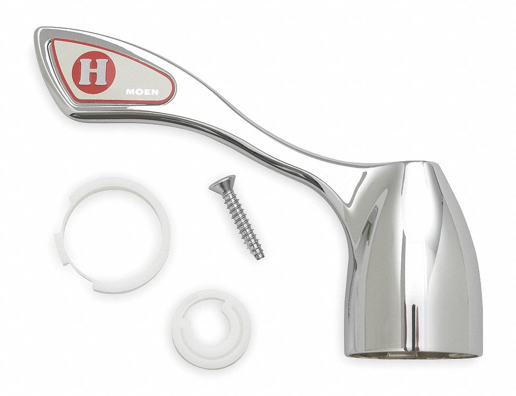 HANDLE: FITS MOEN BRAND, FOR COMMERCIAL SERIES, USE WITH HOT WATER TEMP