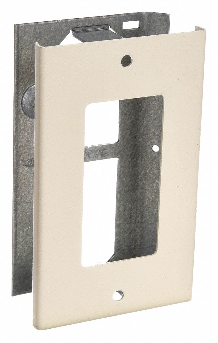 Single Receptacle Cover, Ivory
