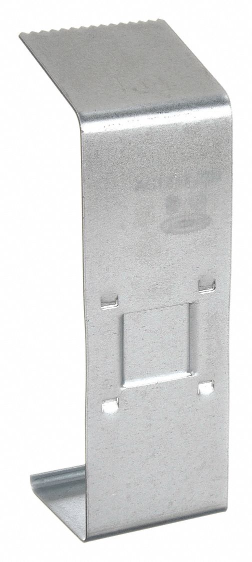 Divider Clip, Gray, Steel, Clips