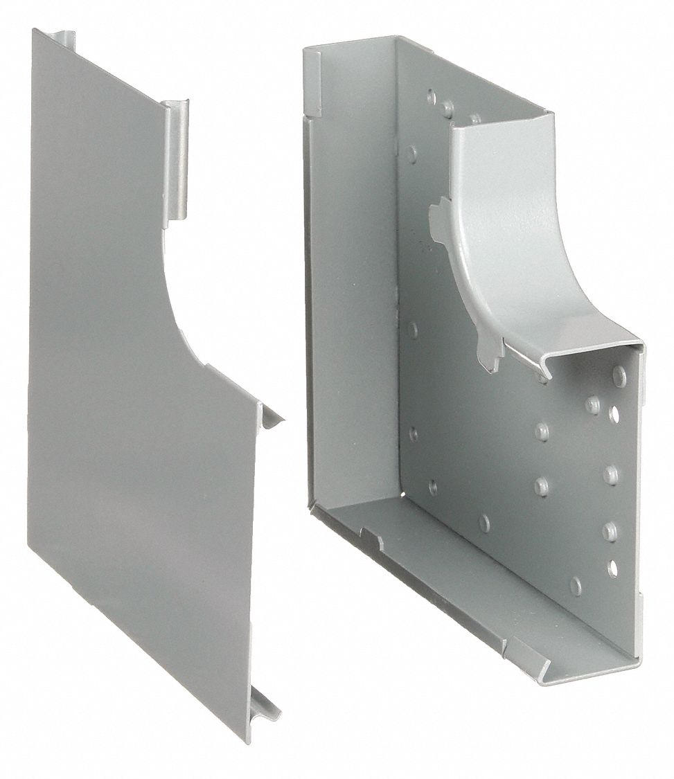 Flat Elbow, Gray, Steel, Elbows