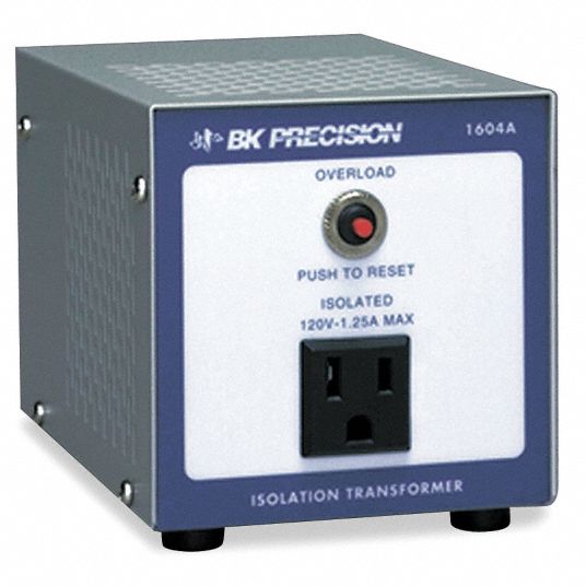 B&K PRECISION 150 VA Isolation Transformer, Input Voltage 120V AC