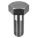 STRUCTURAL BOLT, STEEL, A325 TYPE 1, BLACK OXIDE, ¾