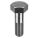 STRUCTURAL BOLT, STEEL, A325 TYPE 1, BLACK OXIDE, ¾