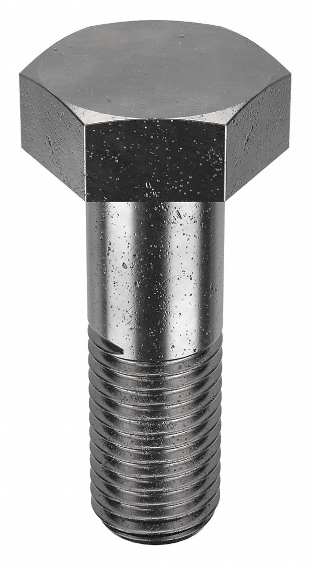 Structural Bolt: Steel, A325 Type 1, Black Oxide, 1"-8 Thread Size, 2 3/4 in lg, 5 PK