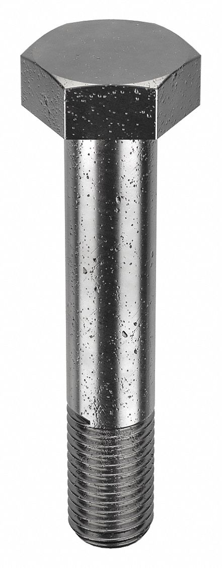 Structural Bolt: Steel, A325 Type 1, Black Oxide, 1 1/8"-7 Thread Size, 6 in lg, 5 PK