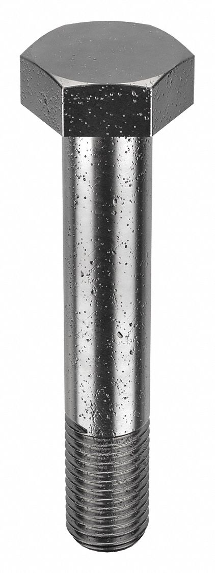 Structural Bolt: Steel, A325 Type 1, Black Oxide, 7/8"-9 Thread Size, 5 in lg, 5 PK