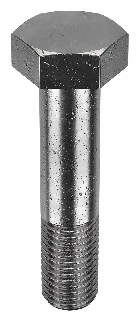 Structural Bolt: Steel, A325 Type 1, Black Oxide, 1 1/4"-7 Thread Size, 6 in lg, 5 PK