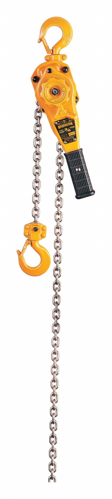 HARRINGTON, Hook Mounted - No Trolley, 1,500 lb Lifting