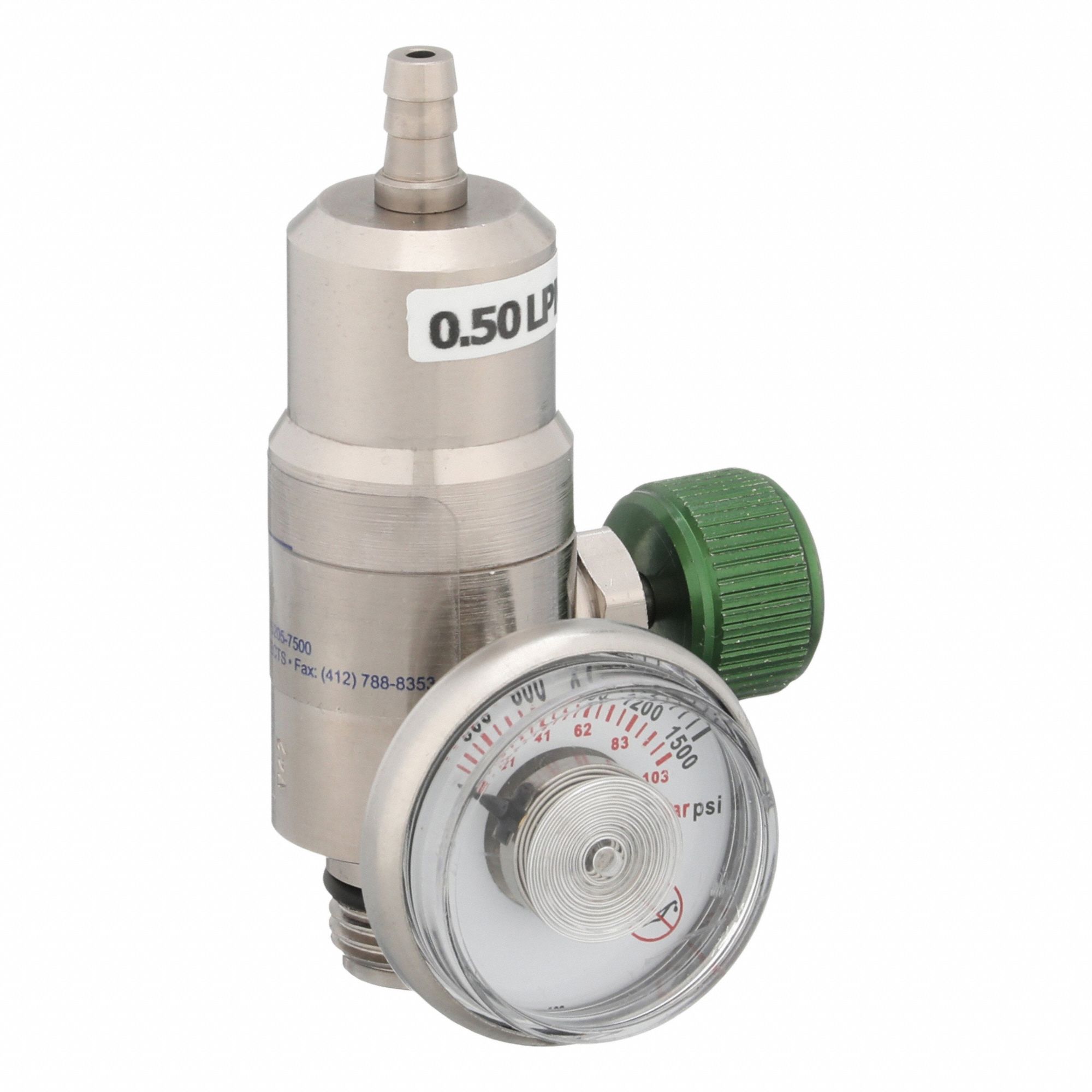 INDUSTRIAL SCIENTIFIC, Gas Regulator, Male, Gas Cylinder Regulator ...