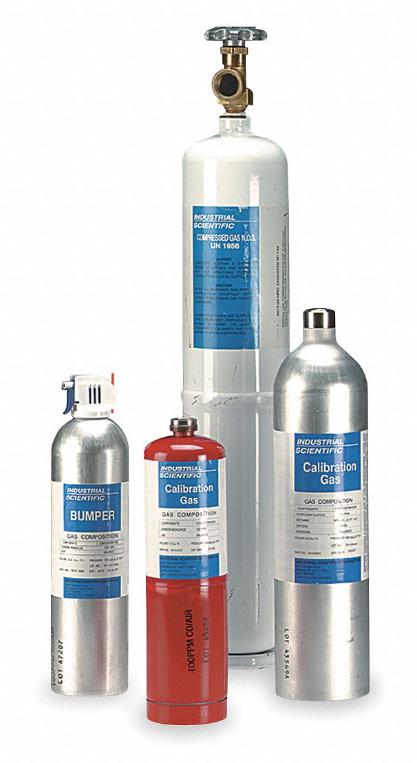 INDUSTRIAL SCIENTIFIC, Isobutylene, 103 L Cylinder Capacity