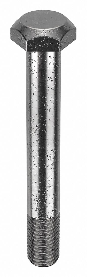 Structural Bolt: Steel, A325 Type 1, Black Oxide, 1 1/8"-7 Thread Size, 8 1/2 in lg, 40 PK