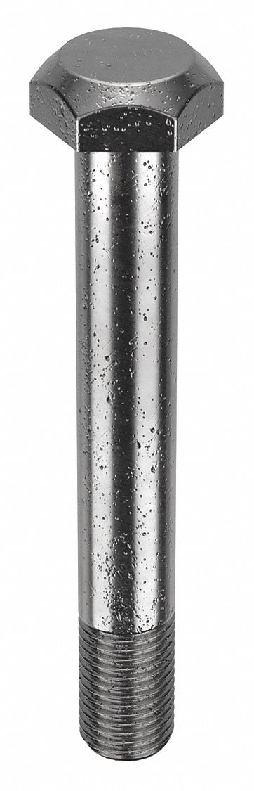 Structural Bolt: Steel, A325 Type 1, Black Oxide, 1 1/4"-7 Thread Size, 9 in lg, Made in USA*, 40 PK