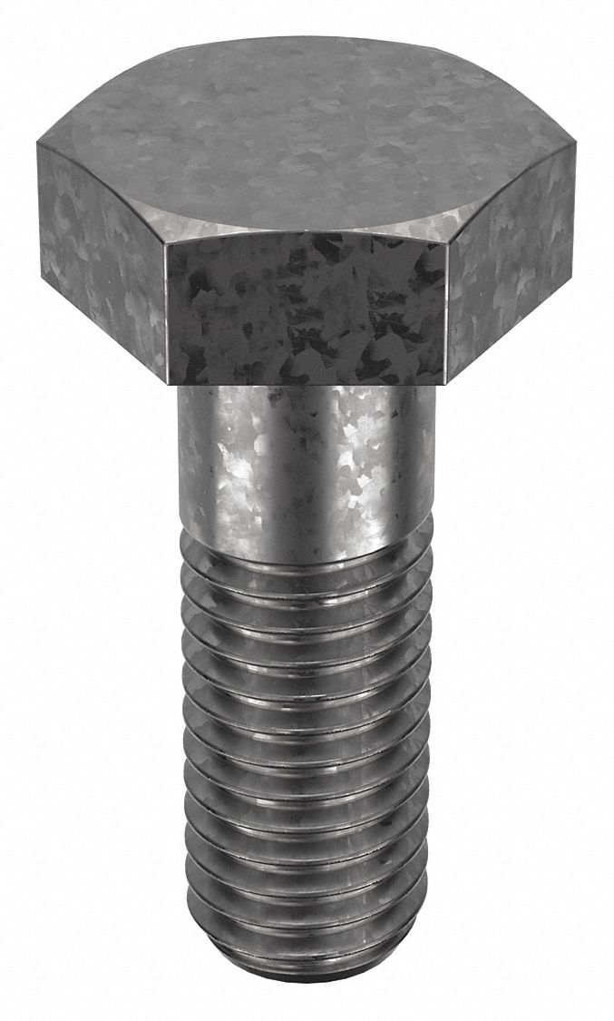 BOULON DE STRUCTURE,ACIER,A325 TYPE 1,GALVANISÉ À CHAUD,½