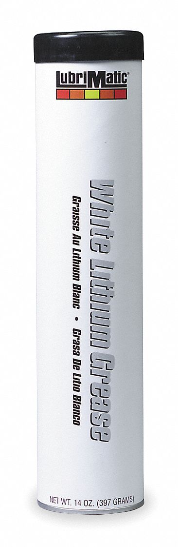 White Lithium Grease, 14 oz, Cartridge, Ivory