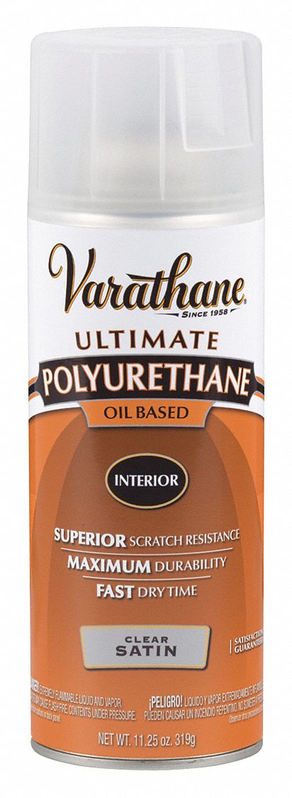 Rustoleum Varathane Liquid Plastic, Clear Satin - 1/2 pint can