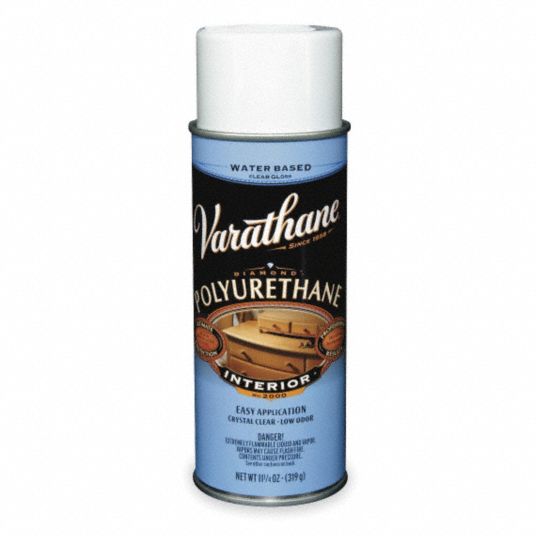 RUSTOLEUM Clear Polyurethane Spray, Gloss Finish, 20 to 25 sq ft