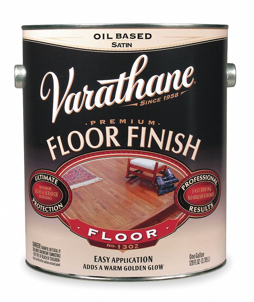 Rust Oleum Semi Gloss Floor Finish For Wood Crystal Clear 1 Gal