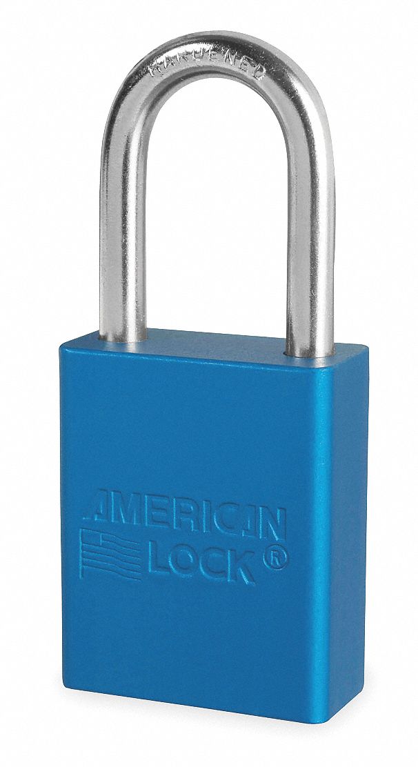 AMERICAN LOCK A1106ORJ Lockout Padlock,KD,Orange,1-7/8"H 