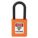 LOCKOUT PADLOCK, KEYED DIFFERENT, THERMOPLASTIC, STANDARD BODY, PLASTIC, KEY