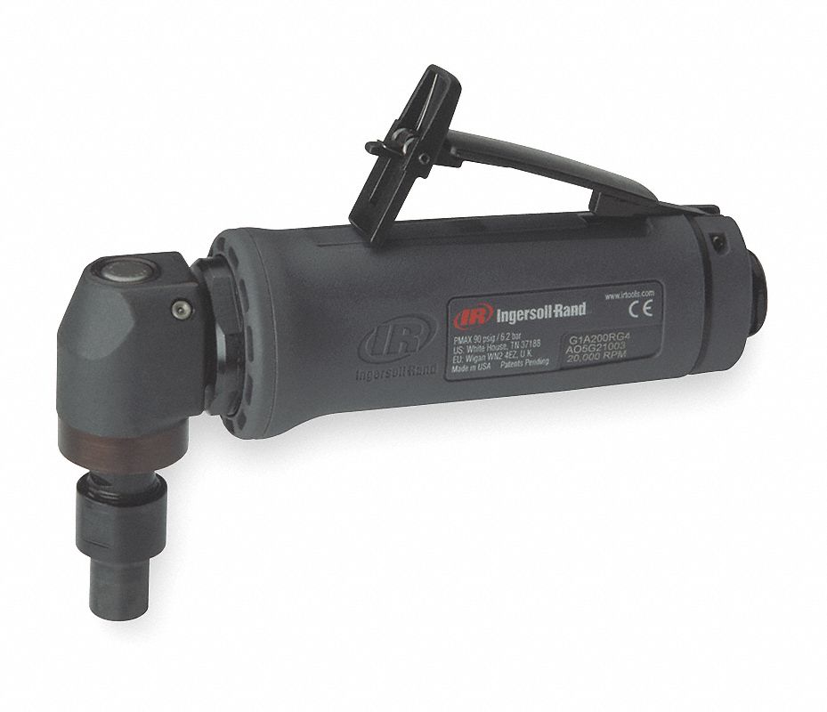 INGERSOLL RAND Right Angle Die Grinder, 1/4 In NPT Female Air Inlet, 1 - copertina