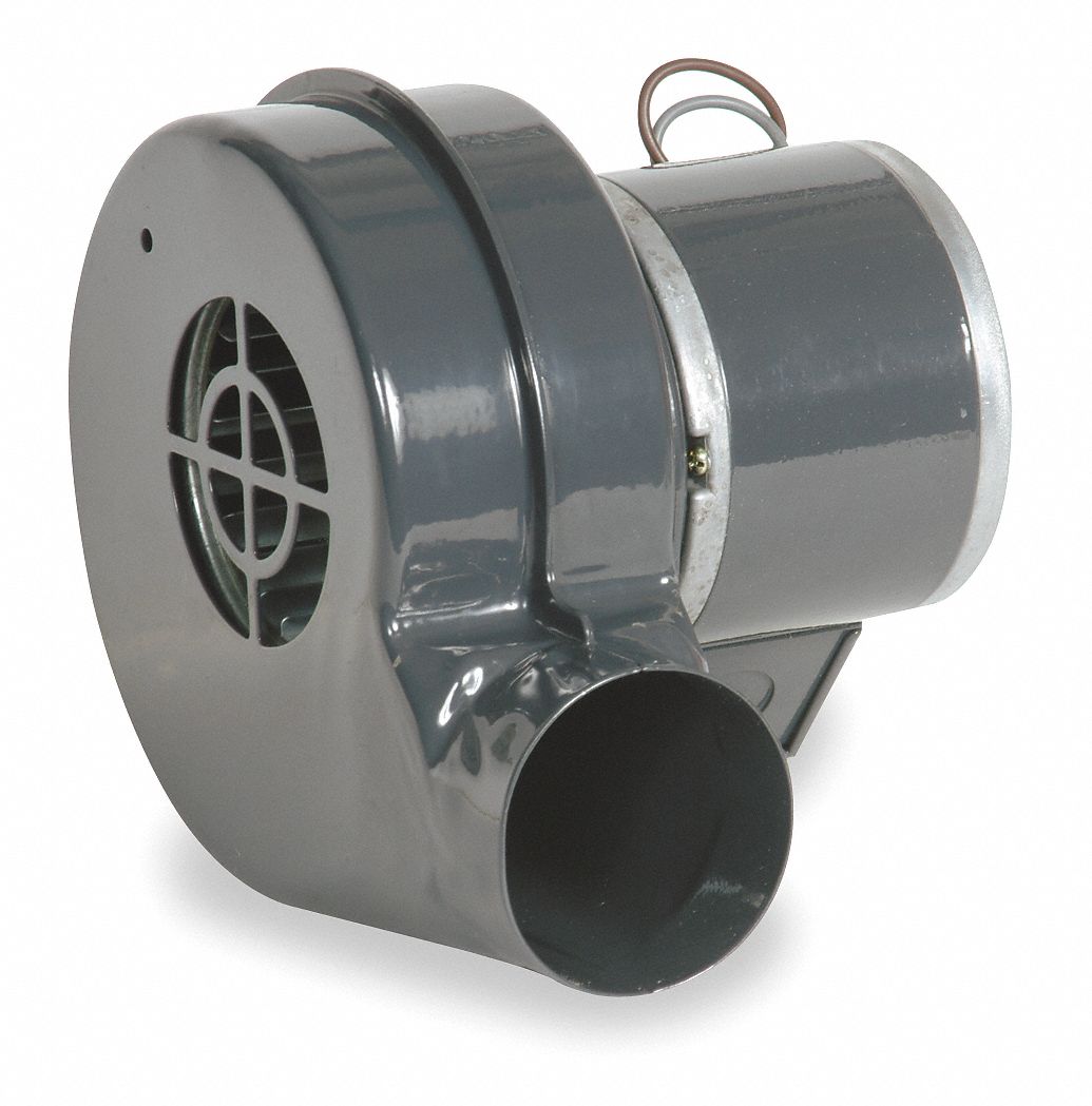 DAYTON OEM Blower Round, 3 in Blower Wheel Dia, Permanent Split Capacitor Motor, 115V AC, Auto