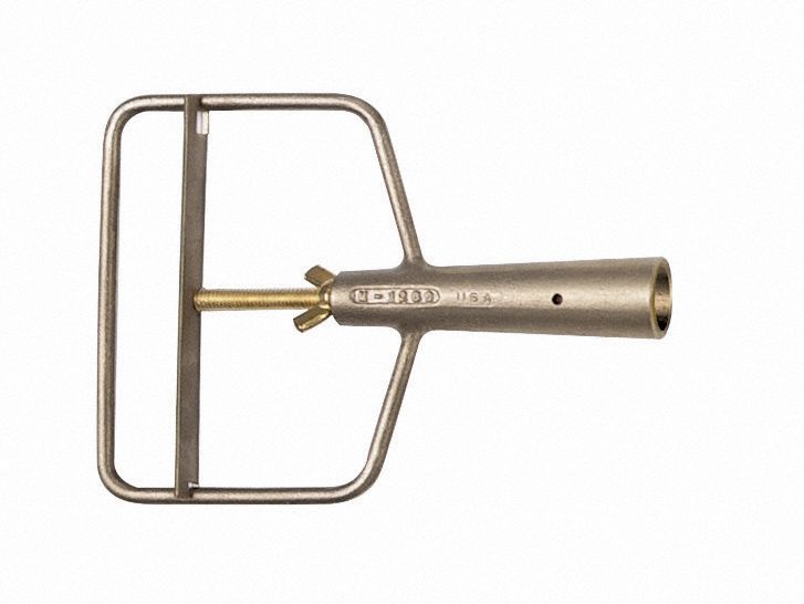 Mop Holder 9 1/8 in W Aluminum