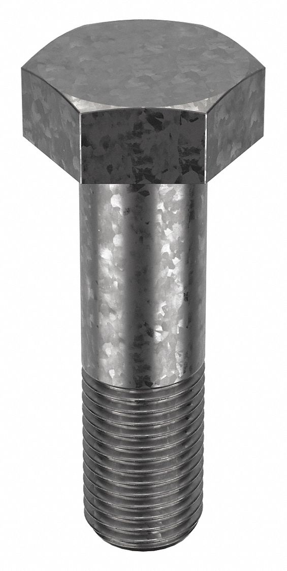 BOULON DE STRUCTURE,ACIER,A325 TYPE 1,GALVANISÉ À CHAUD,1⅛