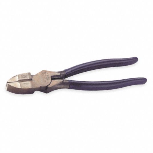 Linemans Plier: Non-Sparking, Combo Flat & Curved, 8 1/2 in Overall Lg, 1  5/8 in Jaw Lg