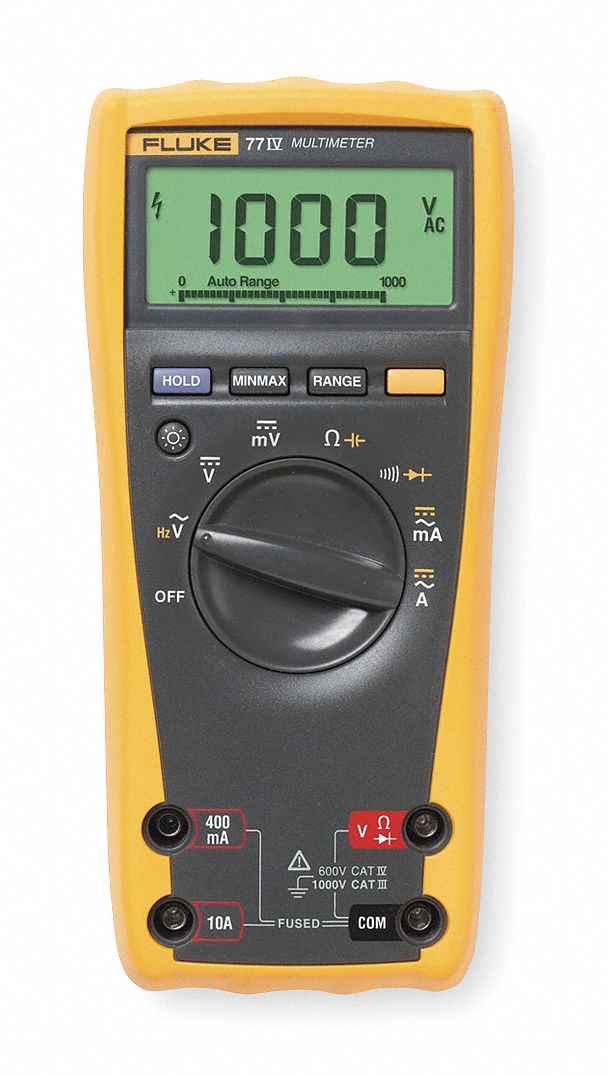 Fluke Fluke -83-v, Multímetro digital, Cat Iii 1000v/cat Iv 600v,  Promedio, 1000 V