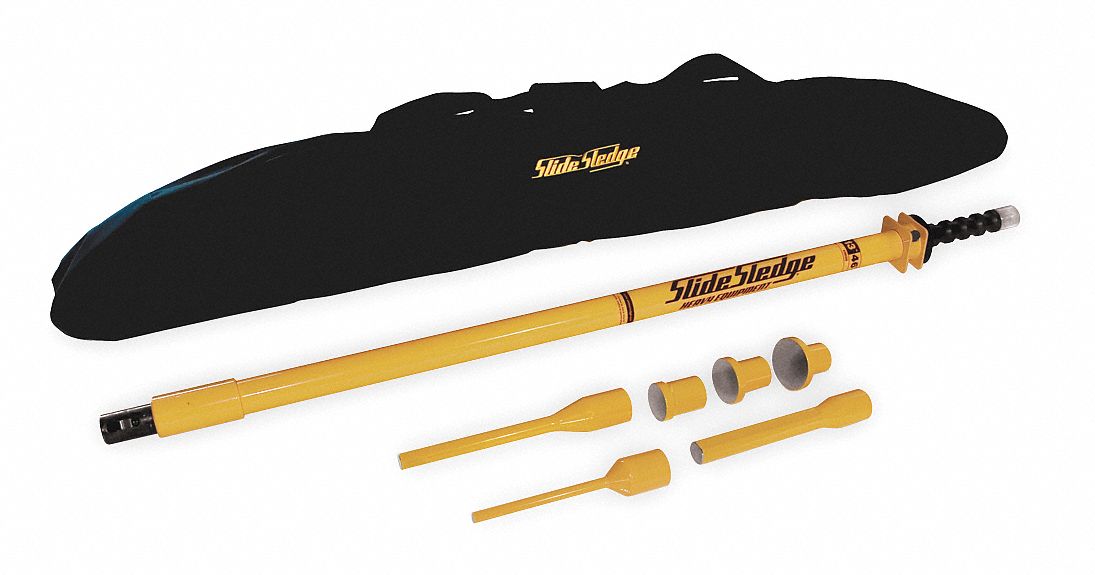 SLIDE HAMMER SLEDGE,13 LB,46 IN,W/6 TIPS